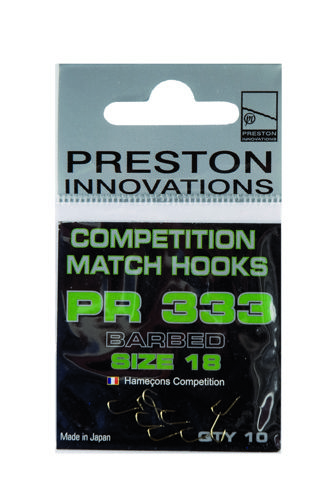 Preston Innovations PR333 Barbed Spade Hooks